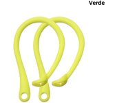 1 Pair Silicone Anti-lost Ear Hook for Apple AirPods 1 2 3 Pro Sports Anti-drop Ear Hook Wireless Earphone Ear Hook White Black