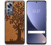 Funda Silicona para Xiaomi 12 / 12X 5G diseño Cuero 03 Dibujos