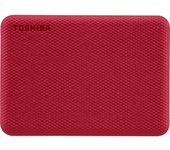 Disco Duro Externo 1 TB TOSHIBA HDTCA10ER3AA, 2.5 ", HDD, Rojo