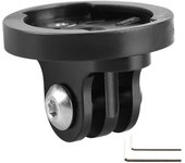 1PCS Bike Computer Mount Bicycle Camera Headlight Holder Adapter Aluminum Alloy Holder For Garmin Gopro Male/female Bracket