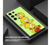 The-Simpsons Homer Marge Bart Maggie Phone Case for Samsung Galaxy S23 Ultra S22 S21 FE S20 S10 S10E Note 20 10 Plus Coque