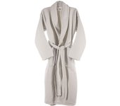 Wellhome Albornoz Nido de Abeja 360 Gr/m2 Talla S/M 100% Algodón Beige