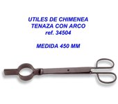 Utiles chimenea tenaza c-arco 450 mm 34504