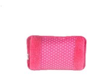ANDRA - Bolsa de Agua RECARGABLE ELÉCTRICA Color Liso Con Bolsillo PORTÁTIL Alivio de Dolores 2-4 Horas de Calor Constante