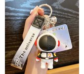 Cartoon Lightning Bear Keychain Cute Astronaut Bear Doll Keyring for Men Car Key Women Bag Pendant Couple Keys Holder Chain Ring