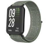 Suitable for Xiaomi bracelet 9 pro strap, nylon strap, Velcro loop strap, metal connector For miband 8 pro replacement strap