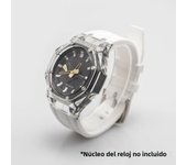 Transparent Mod Kit Rubber Strap Case Adapter for g shock GA2100 GAB2100 Rubber Band  for 2100 Replacement Strap