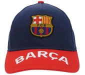 FC Barcelona Gorra "BARÇA" - 100% Algodón - Licencia Oficial - Talla Adulto Ajustable