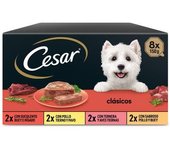 CESAR CLASICOS MULTIPACK CAJA 3X8X150GR