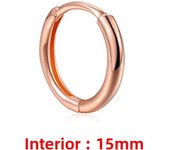 Single Minimal Gold Color Tiny Cartilage Hoop Earrings Glossy Earring Piercing Accessory Trendy Small Huggie Women Hoops For Men
