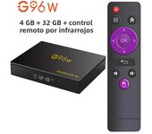Andriod13 Smart TV Box 8K 2GB16GB Netflix Youtube KODI 2.4G5G WiFi  AmlogicS905W2 Multi Language box Streaming Media Play G96W