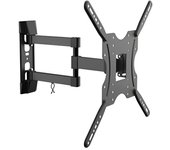 AISENS - WT55TSE-059 - Soporte Eco Giratorio, INCLINABLE para Monitor/TV 30KG (3 PIVOTES) DE 32-55, Negro