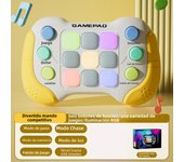 Flashing Fast Push Game Fidget Toys Handle Quick Press Games for Kids Electronic Game Console for Teens Christmas Birthday Gifts