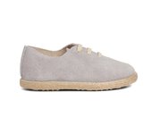 Pisamonas Zapatillas Cordones Serraje Y Yute Niños