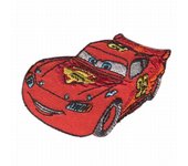 Parches Ropa Disney – Pixar – Vehículos – Transportes – Racers – Carreras – Parche Bordado Ropa – (licencia oficial) – Cars – Coches – Rayo McQueen – 7,0 x 4,7 cm. - Moda The Happy Patch