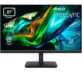 Monitor Acer V277 E  27" IPS 1920x1080 FHD refresco de 100Hz y antireflejos widescreen (16:9) 4 ms de tiempo de respuesta