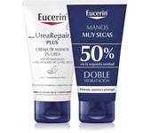 EUCERIN Urea Repair Plus Crema de Manos 5% Urea DUPLO 2x75ml ✅ Entrega 24/72h