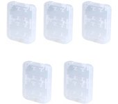 Waterproof SD Card Case Holder Hard Case Storage Box Clear Plastic Memory Card Case for SD/SDHC/SDXC/Micro SD/TF Card