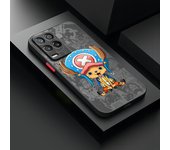 O-One P-Piece Zoro Luffy Cover For OPPO A98 A96 A94 A77 A74 A72 A55 A53S A52 A16S A15 A9 2020 Frosted Translucent Phone Case