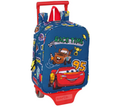 Mochila con Carro Cars "Racing" 22X27X10Cm (Safta 612511280)