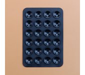 JCD 5pcs Double Side Silicone Suction Pad For Mobile Phone Fixture Suction Cup Backed Adhesive Rubber Sucker Pad For Fixed Pad