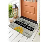 1pc Entrance Doormat, Dirt Resistant door mat, Room Decor, Indoor Outdoor Entrance Mat, Non-Slip Area mat, Bathroom Mat Carpet