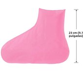 Elastic Waterproof Shoe Cover Outdoor Rain Boots Silicone Anti Slip Rain Shoe Cover PVC Portable Mid Thickened Latex Shoe Cover