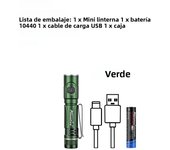 EDC Mini High Bright Pen Flashlight USB Rechargeable Magnet Small Pocket Torch Outdoor Camping Hiking Emergency lighting Light