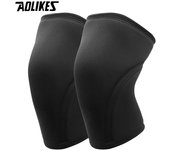 AOLIKES Knee Sleeves & Compression Brace (1 Pair) -for Squats, Fitness, Weightlifting, and Powerlifting - Gymreapers 7MM Sleeve
