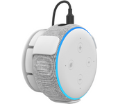 Soporte de pantalla para Echo Dot de 3.ª generación, soporte para la gestión de cables para el soporte de Voz inteligente Dot de 3.ª Generación.