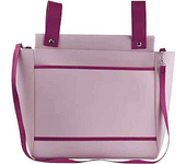Bolso Carrito Bebé Talega Polipiel Color rosa maquillaje con asa Colgar al hombro Danielstore