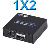 2/4/8 Port HDMI Splitter 4K 30Hz 1X8/1X4/1X2 Splitter HDMI 1.4 HDMI Distributor Amplifier for TV Box,DVD,PS4,Xbox,HDTV