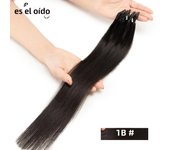 Micro Bead Hair Extensions 8D Silicone Nano Ring Hair Invisible Mini Silicon Beads Easy to Install Black Brown Blonde Hair 30g