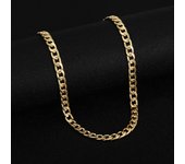 2024NEW Men Neck Chains Cuban Link Chain Women Tennis Chain Miami Curb Necklace Gold Color Rope Chokers Long HipHop Jewelry Gift