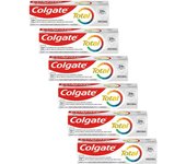 COLGATE Total Original - pasta de dientes - 24h de protección Activa - pack AHORRO de 6 unidades de 75ml