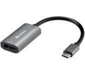 Sandberg Adaptador HDMI a USB-C para Captura de Video en Alta Definición