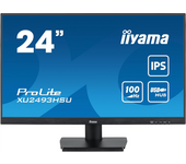 Monitor iiyama XU2493HSU-B6 24" Panel IPS, 1920x1080100Hz, FreeSync, HDMI, DisplayPort, Altavoces, USB-HUB