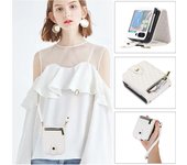 Leather Flip Wallet Case Luxury for Samsung Galaxy Z Flip 3 4 5 6 Card Slot Protective Folding Screen Phone Cover