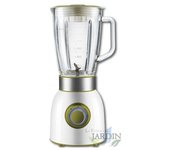 Suinga Batidora de Vaso 850W 1.5L con Jarra de Cristal y 6 Cuchillas de Sierra Afilada