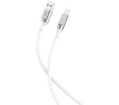 Xo cable nb251 carga rapida usb - lightning - 6a - 1m - color blanco