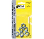 Tuerca hexagonal zincada din934 m12 (4 piezas)