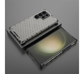 Honeycomb Pattern Armor HD Case for Samsung Galaxy S24 Ultra S23 Plus S22 S21 FE S20 10 Note 20 10 Lite Seismic Protective Shell