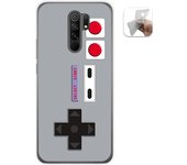 Tumundosmartphone Funda Gel Tpu para Xiaomi Redmi 9 diseño Consola Dibujos