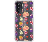Funda Silicona Antigolpes para Motorola Moto G52 4G diseño Dulces 01 Dibujos