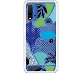 Funda compatible con Xiaomi Redmi 9T/Pocophone M3 - garden collage