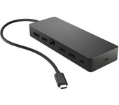 Docking USB Tipo-C HP 50H55UT/ 1xUSB Tipo-C/ 2xUSB/ 1xHDMI/ 1xDisplayPort/ 1xRJ45/ 1xUSB Tipo-C PD/ Negro y Azul