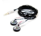 FAAEAL Snow-lotus 1.0 Earphone 64 Ohm DIY Earbuds Nice Female Vocal Music Earphones 3.5mm DIY MX500 Wired Headphones Headsets