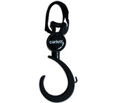 Carlett Gancho para Carro de la Compra - Fácil Instalación con Cinta de Velcro