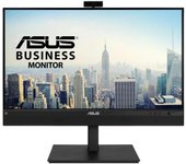 Monitor Asus 23.8” LED IPS Full HD 1080p - Respuesta 5ms - Ajustable en Altura, Giratorio E Inclinable - Webcam, Altavoces Incorporados - Ángulo de Visión