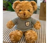 30cm Cute Teddy Bear Plush Toy Wearing Sweater Adorable Stuffed Animal with Soft Sweater Teddy Bear Perfect Gift for Kids